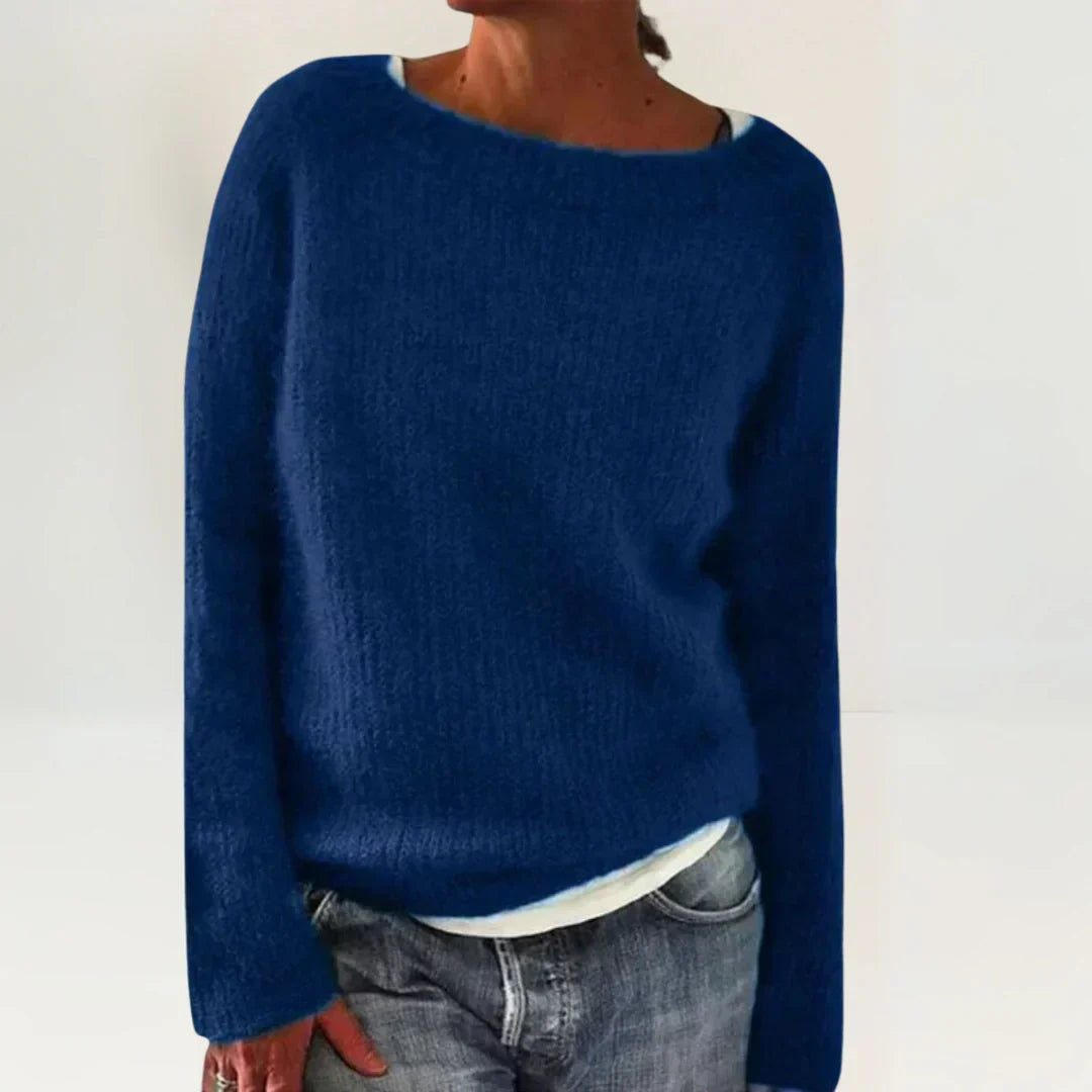 SUZY | COZY SWEATER BLUE