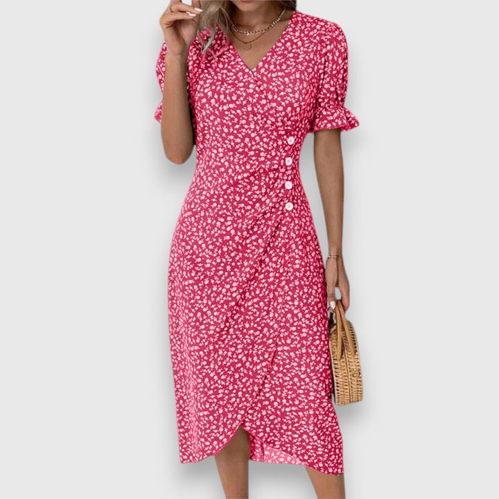 Tessina – Elegant Floral Dress