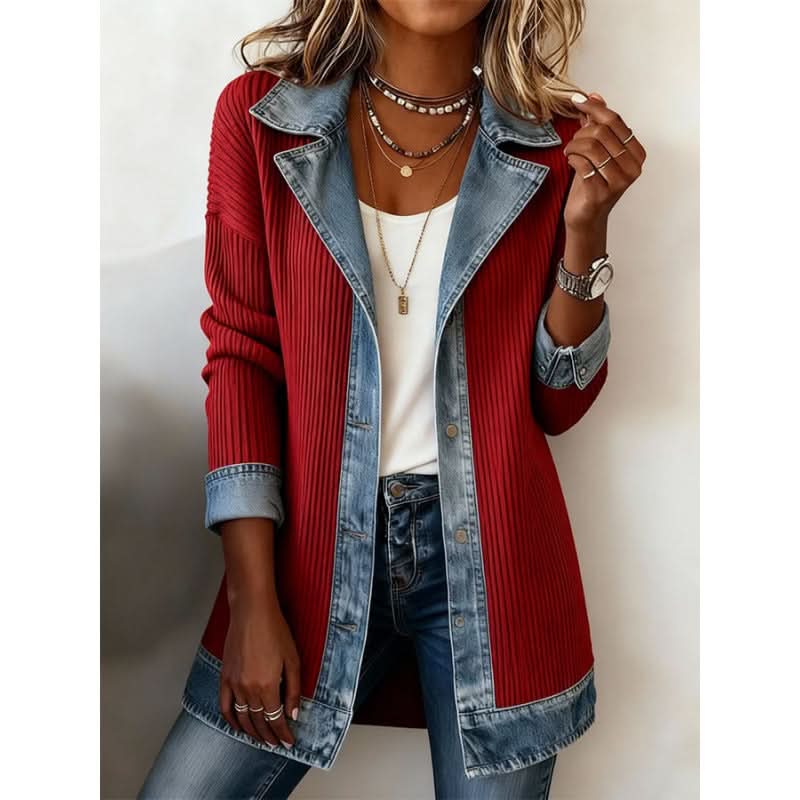 ABIGAIL | Jacket with contrast trim
