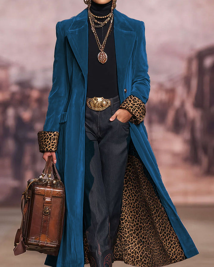 Rosamond™ | Velvet Tailored Coat