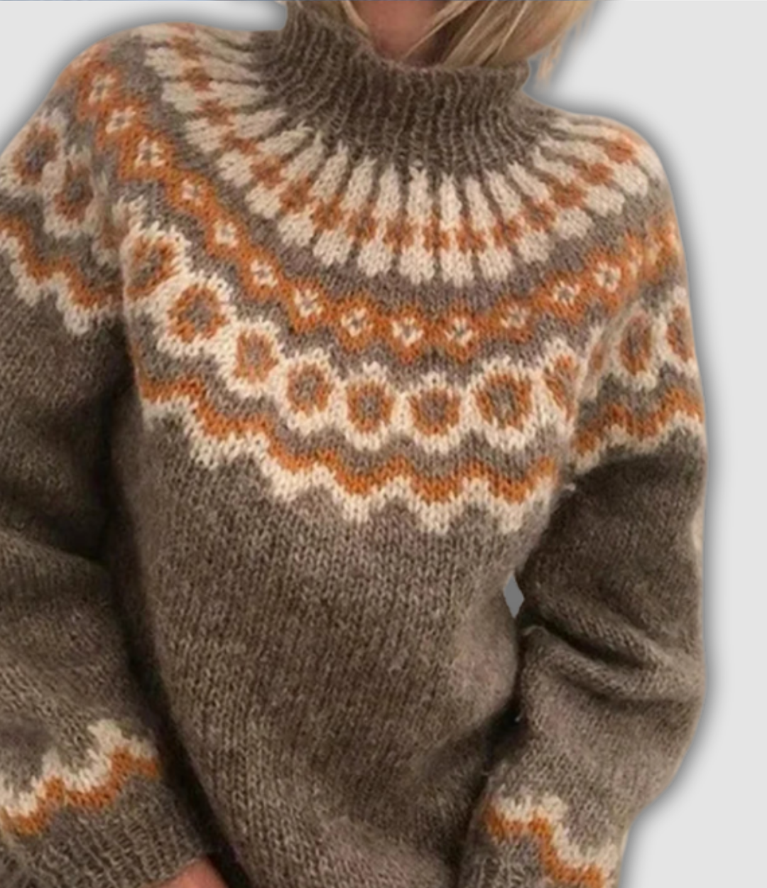 THE SERAPHINE | RETRO TURTLENECK SWEATER