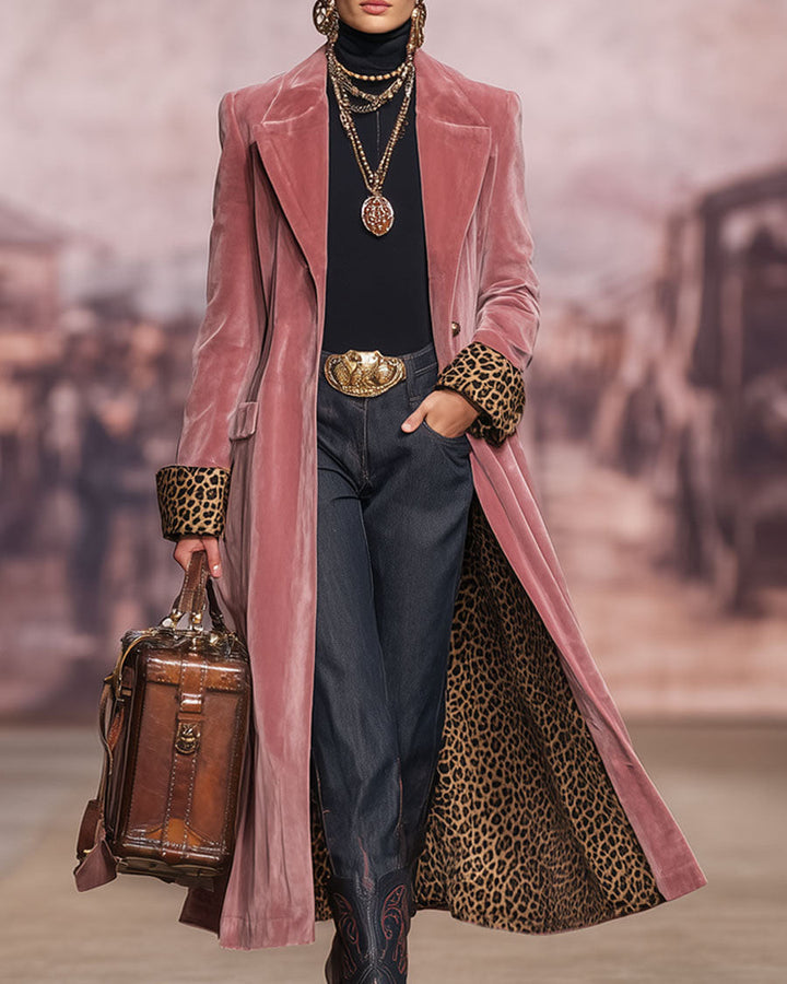 Rosamond™ | Velvet Tailored Coat