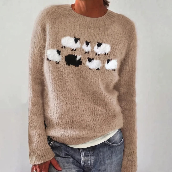 Bianka | Comfortable Cute Sheep Sweater