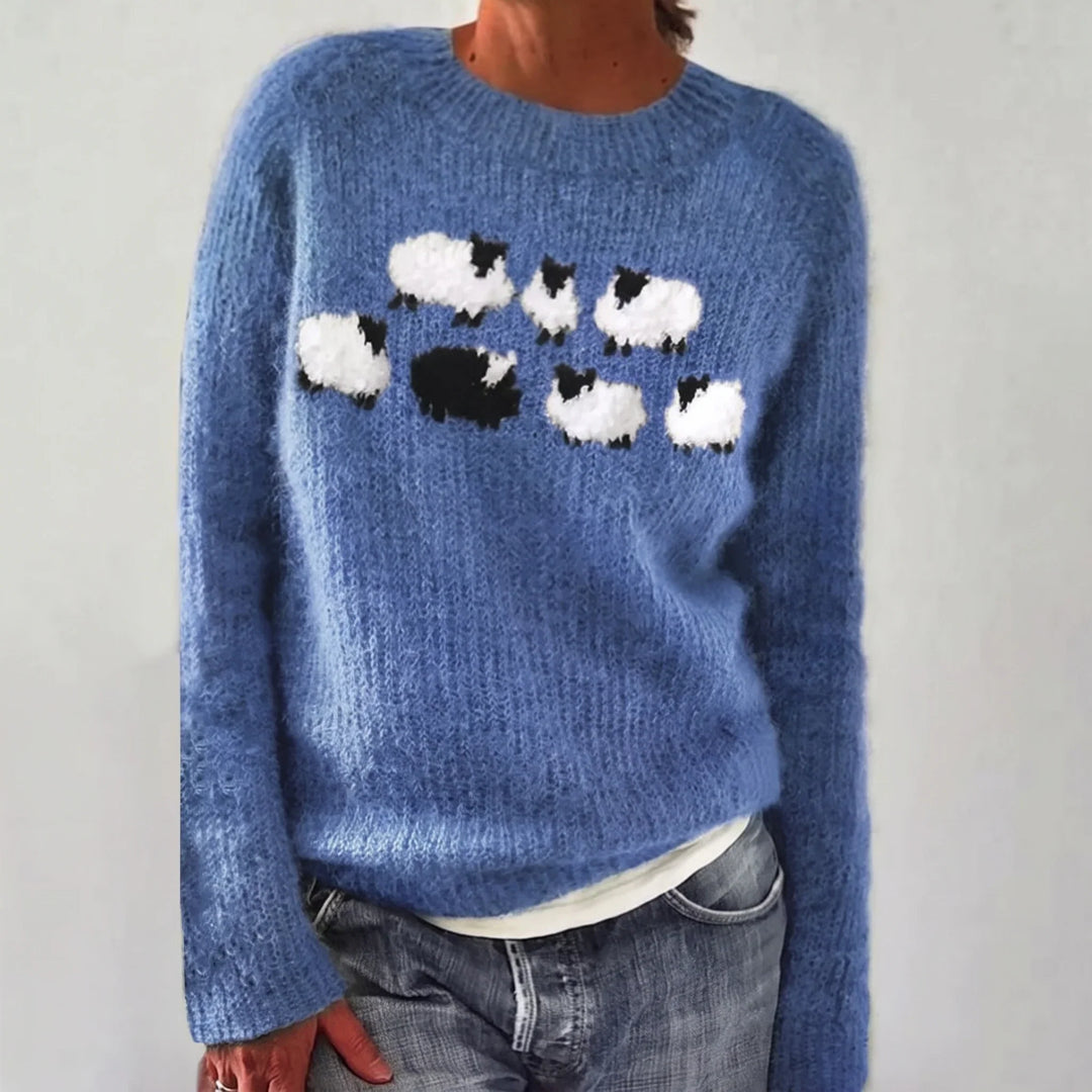 Bianka | Comfortable Cute Sheep Sweater