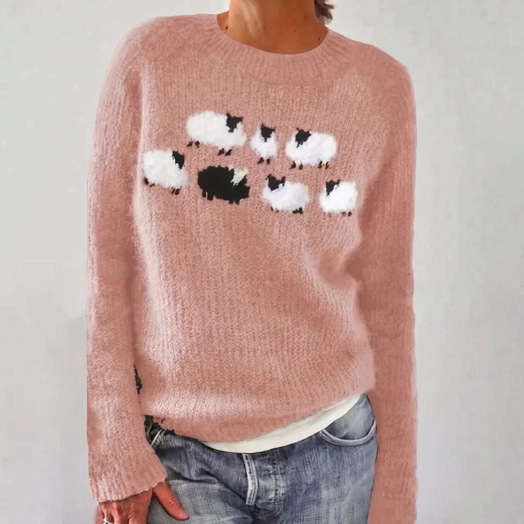 Bianka | Comfortable Cute Sheep Sweater