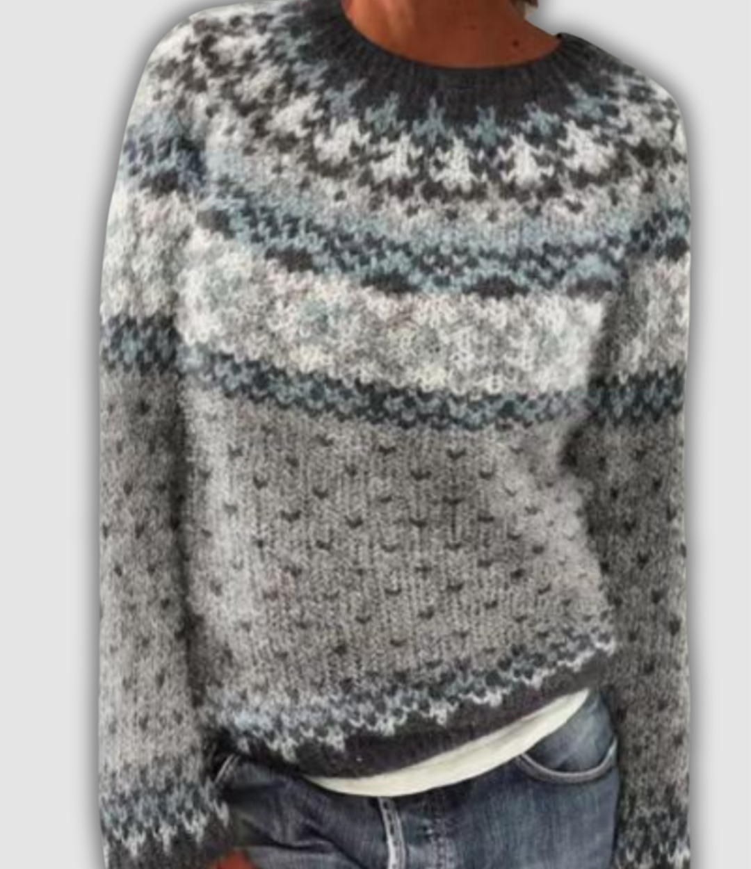 THE ALMIRA NORDIC | RETRO SWEATER
