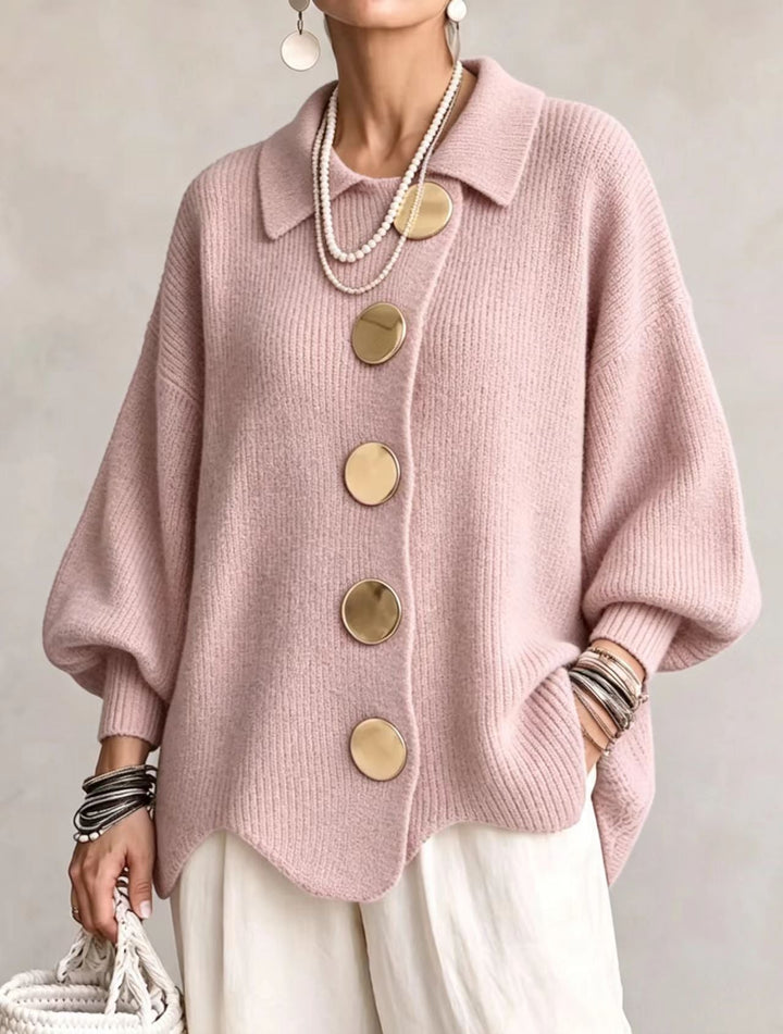 Victoire | Oversized Collared Cardigan