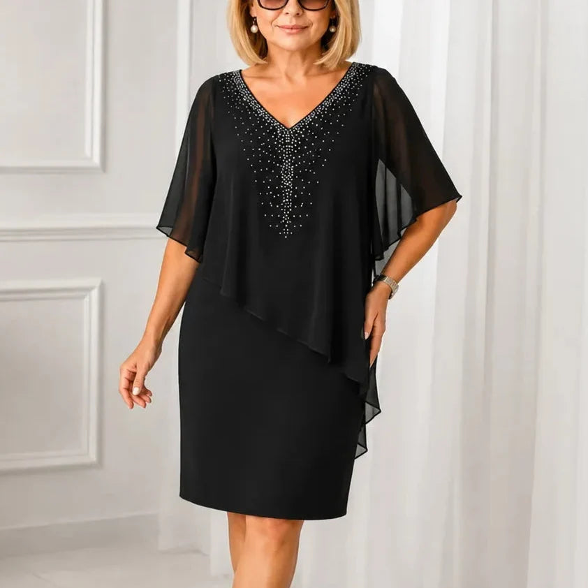 Joise | Elegant Draped Dress
