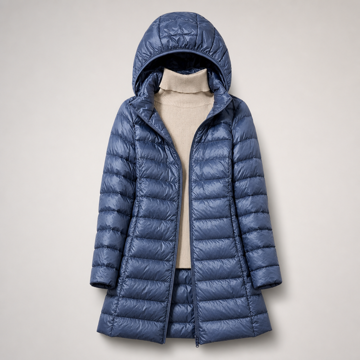 Linda | Women's Ultralight Hooded Puffer Coat