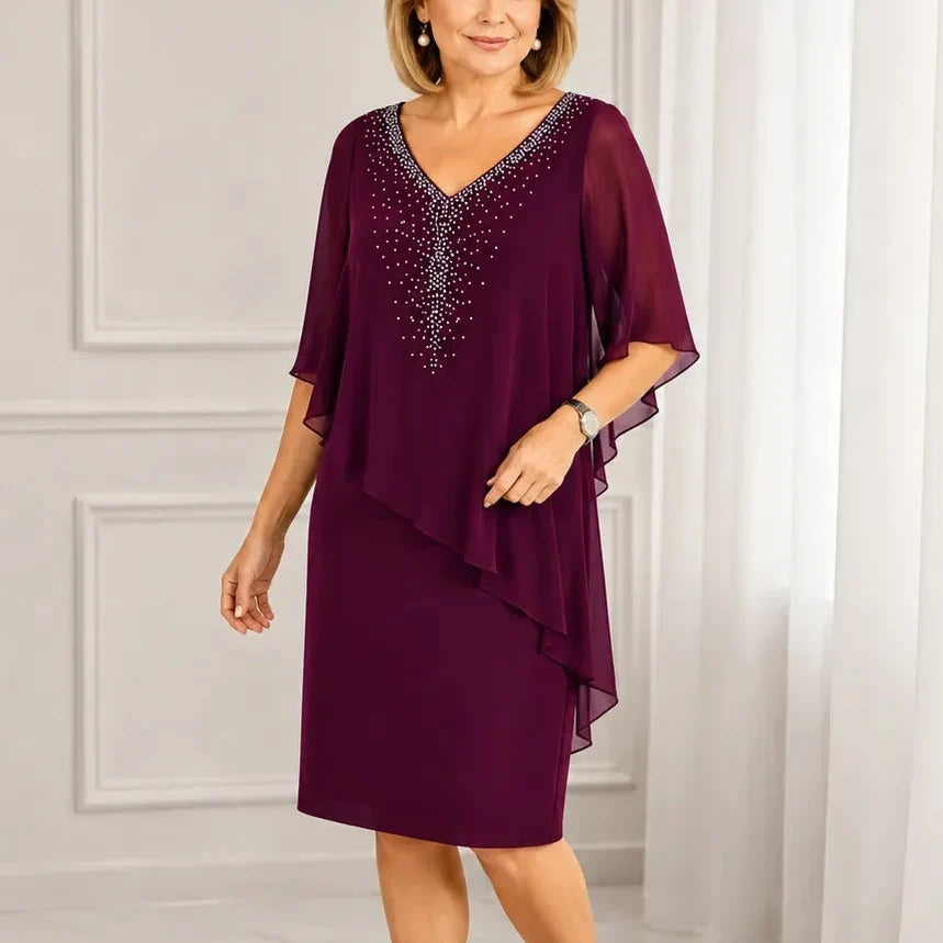 Joise | Elegant Draped Dress