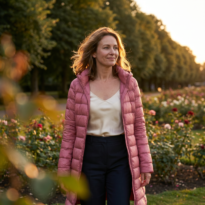 Linda | Women's Ultralight Hooded Puffer Coat