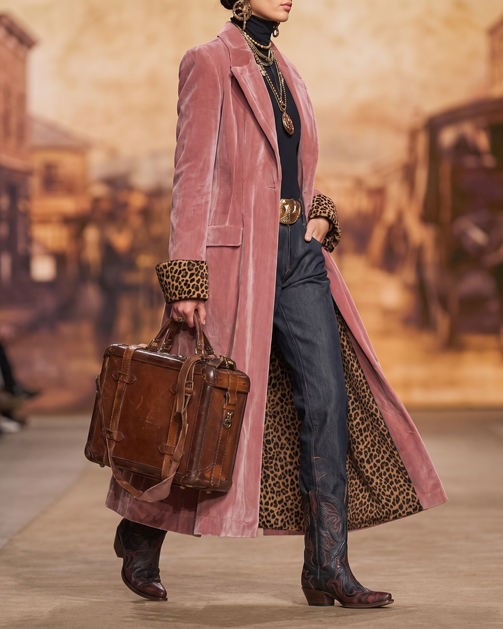 Rosamond™ | Velvet Tailored Coat