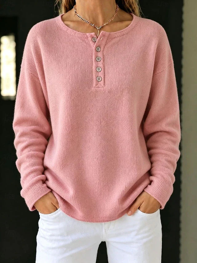 Victoria™ | Women's Knitted Ribbed Sweater
