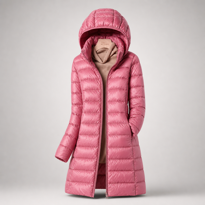 Linda | Women's Ultralight Hooded Puffer Coat