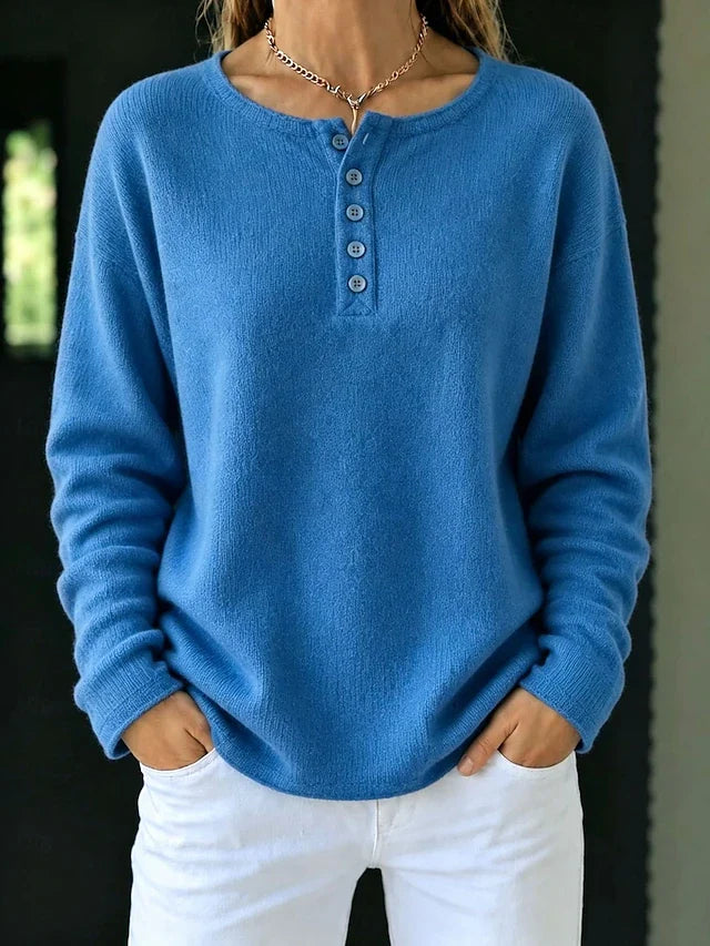 Victoria™ | Women's Knitted Ribbed Sweater