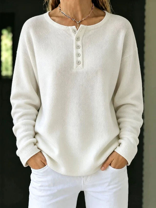 Victoria™ | Women's Knitted Ribbed Sweater